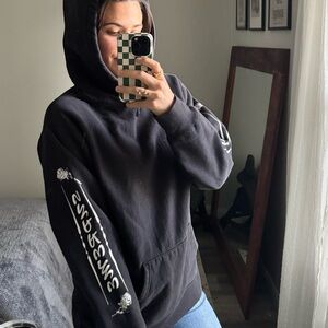 Supreme Rose Sleeve Hoodie